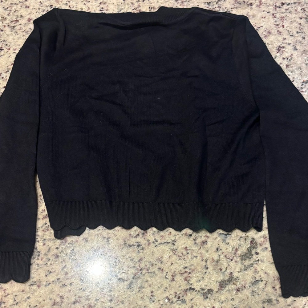 Grecerelle Women’s Black Cardigan size S - Picture 6 of 9